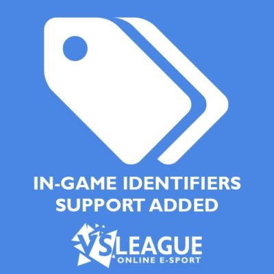 VSLeague - In-game indentifiers support added