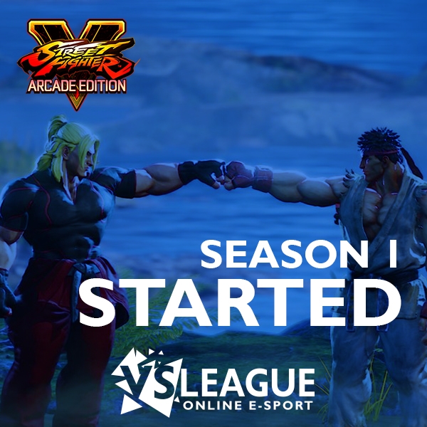 VSLeague - Online e-sport - Street Fighter 5 season 1 departure