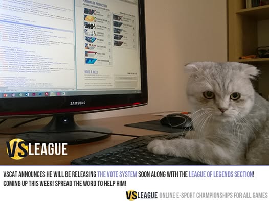 VSLeague - Voting system and League of Legends this week