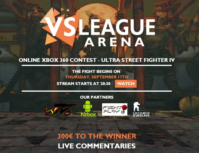 VSLeague - The VSLeague Arena starts on 17 September