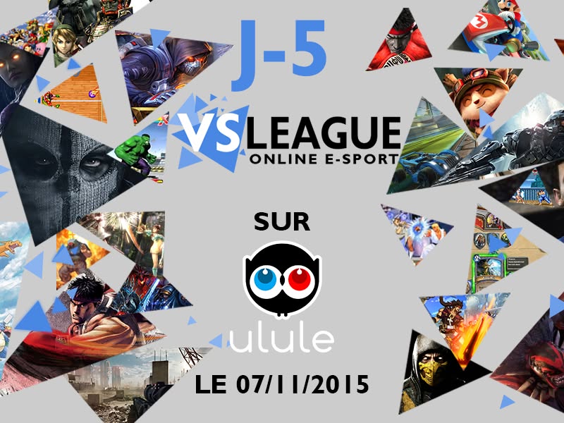 VSLeague - The Ulule campaign starts on 7 November