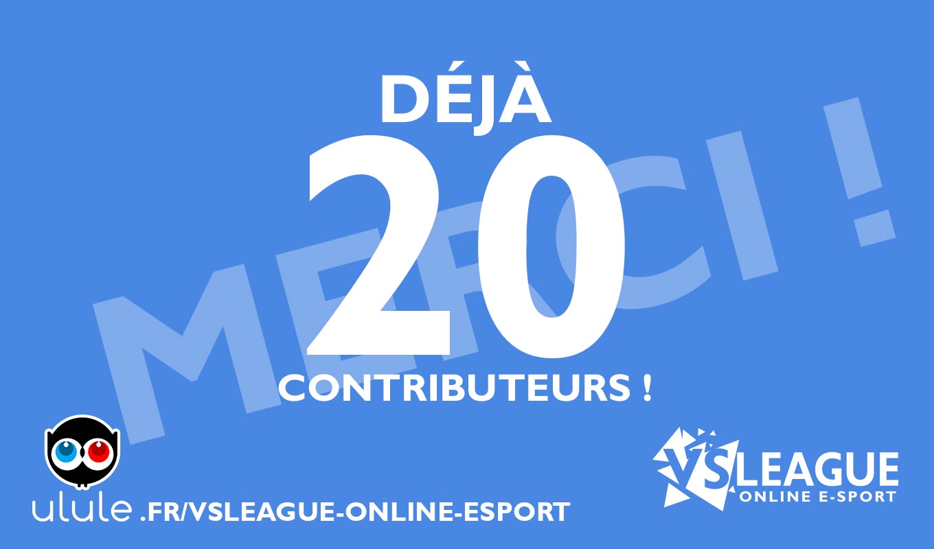 VSLeague - Over €500 raised in four days
