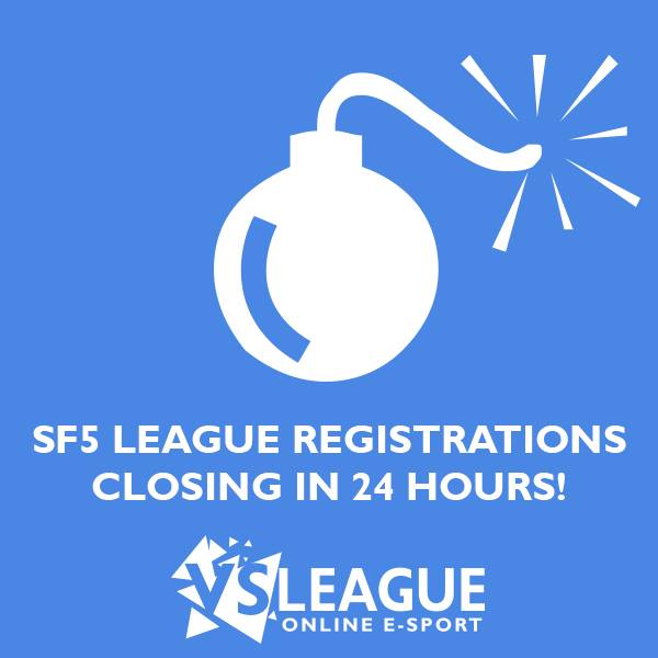 VSLeague - Last day to join the SF5 league