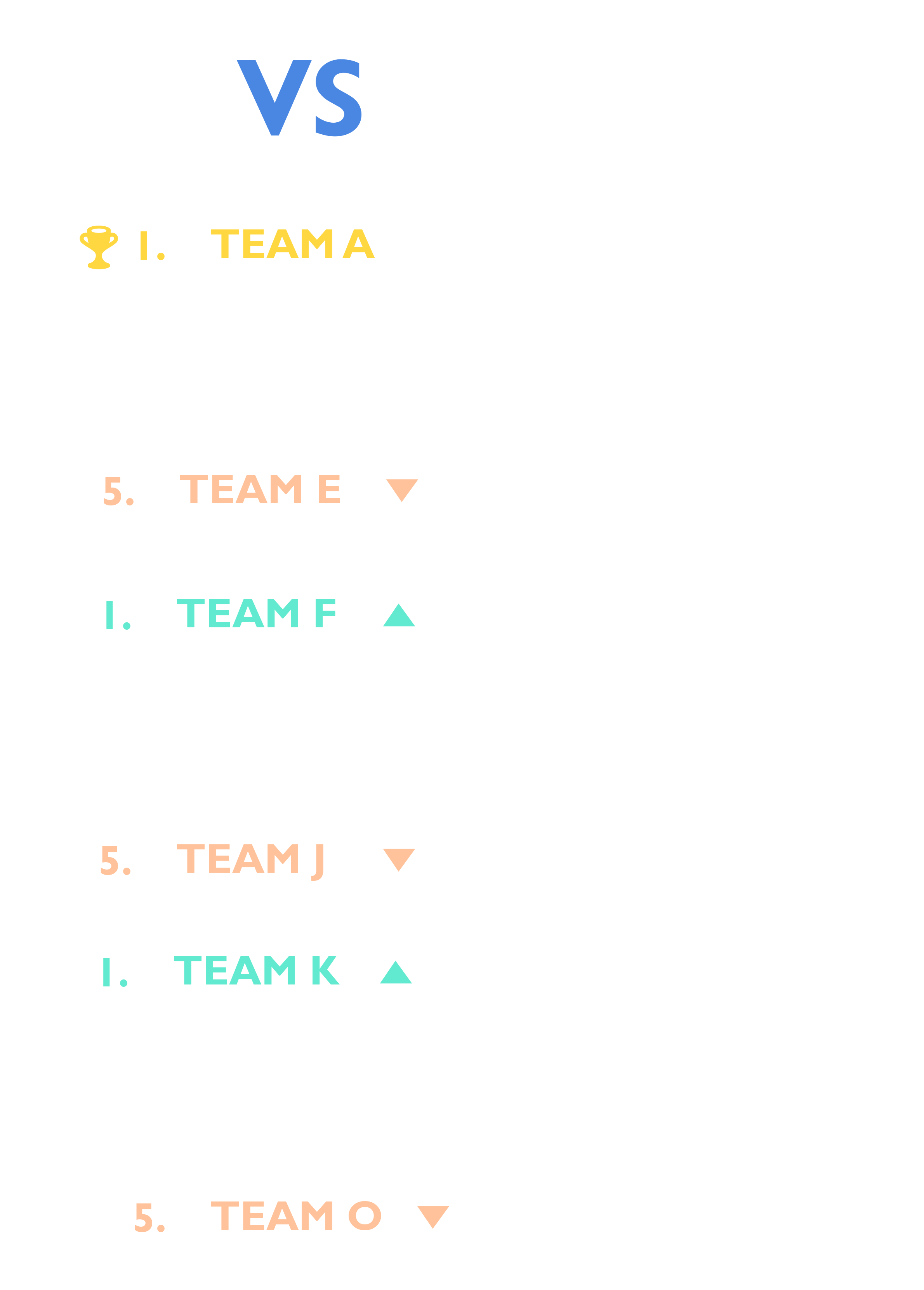 VSLeague - Concept